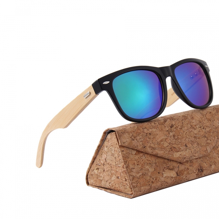 Wood-framed Sunglasses