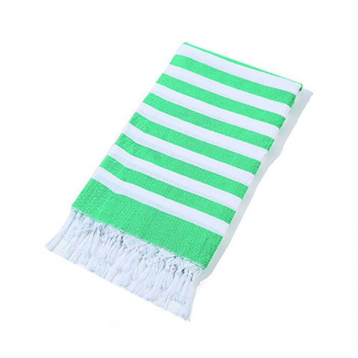 Oversized Bungalow Beach Towel w/ Tasseled Edges