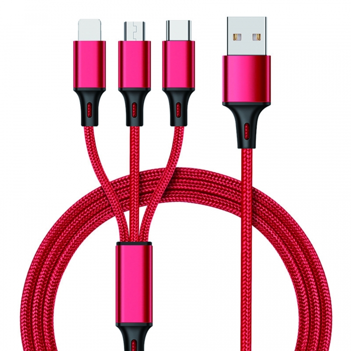 3-IN-1 Multi USB Charging Cable