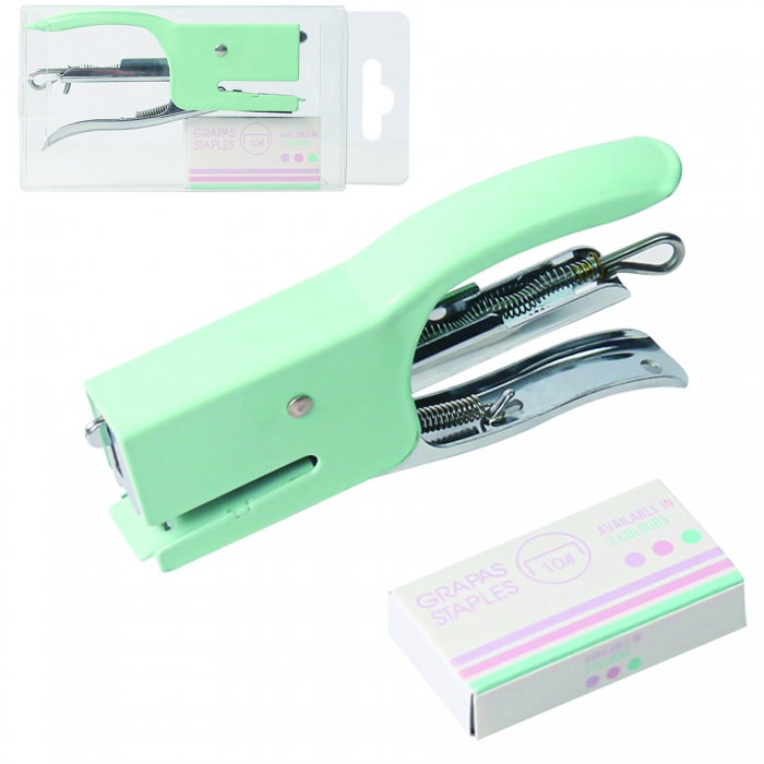 Non-Slip Metal Stapler with Staples for Office And Classroom