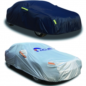 Waterproof with Side Door Zipper All Weather Upgraded UV Protective Vehicle Cover