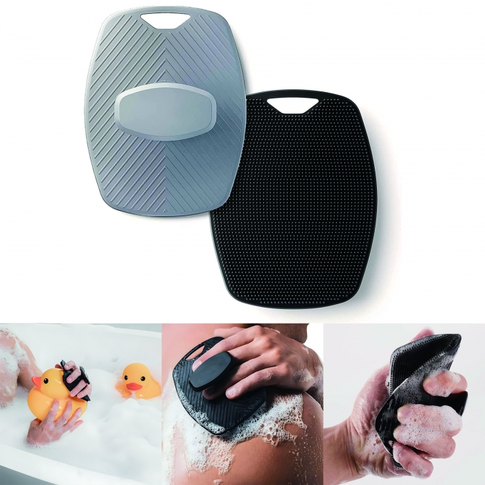 Men’s Premium Body Buffer  Silicone Scrubber for Cleaning & Exfoliating Skin