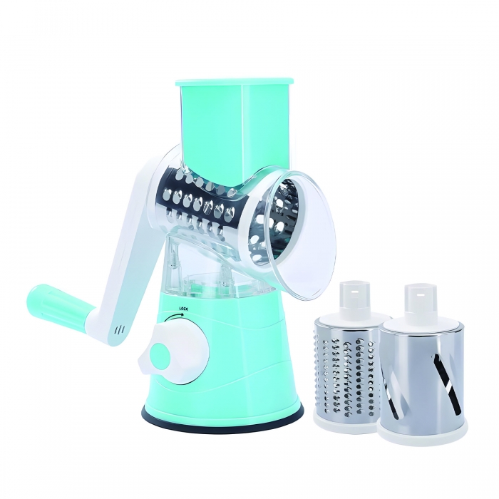 Kitchen Vegetable Slicer with 3 Interchangeable Blades