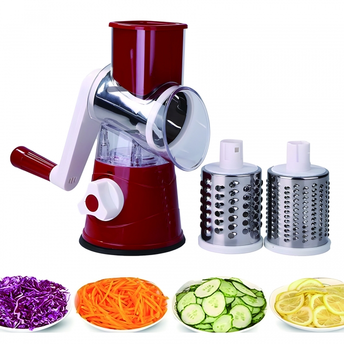 Kitchen Vegetable Slicer with 3 Interchangeable Blades