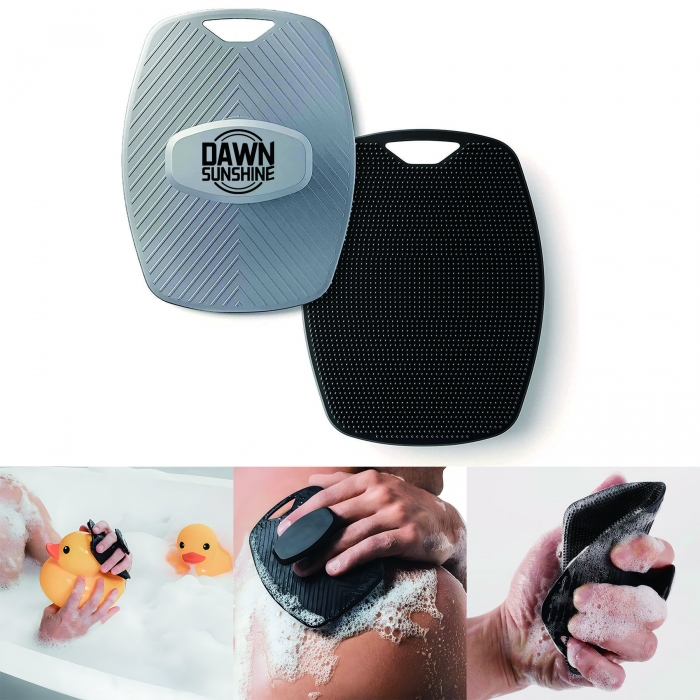 Men’s Premium Body Buffer  Silicone Scrubber for Cleaning & Exfoliating Skin