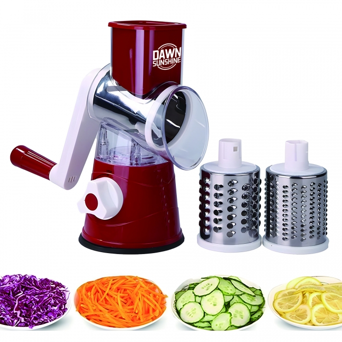 Kitchen Vegetable Slicer with 3 Interchangeable Blades