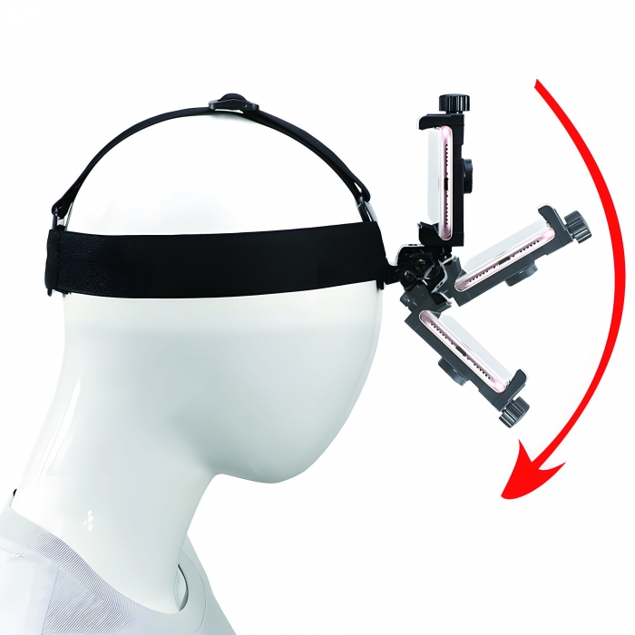 Head-Mounted Mobile Phone Holder