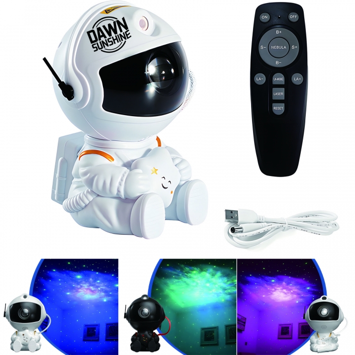 Astronaut Star Projector Galaxy Light for Kids