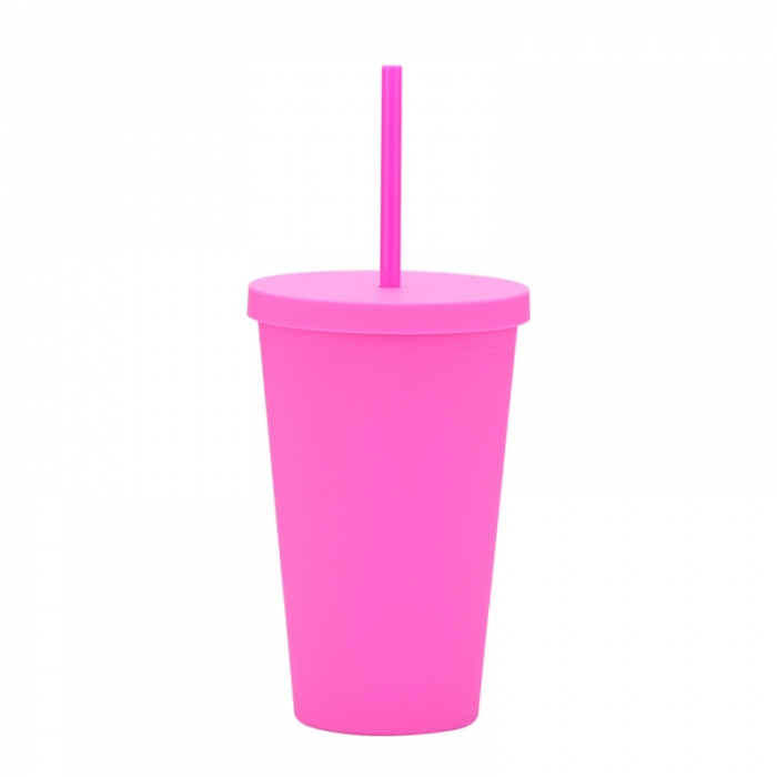 16oz Double Wall Plastic Tumbler