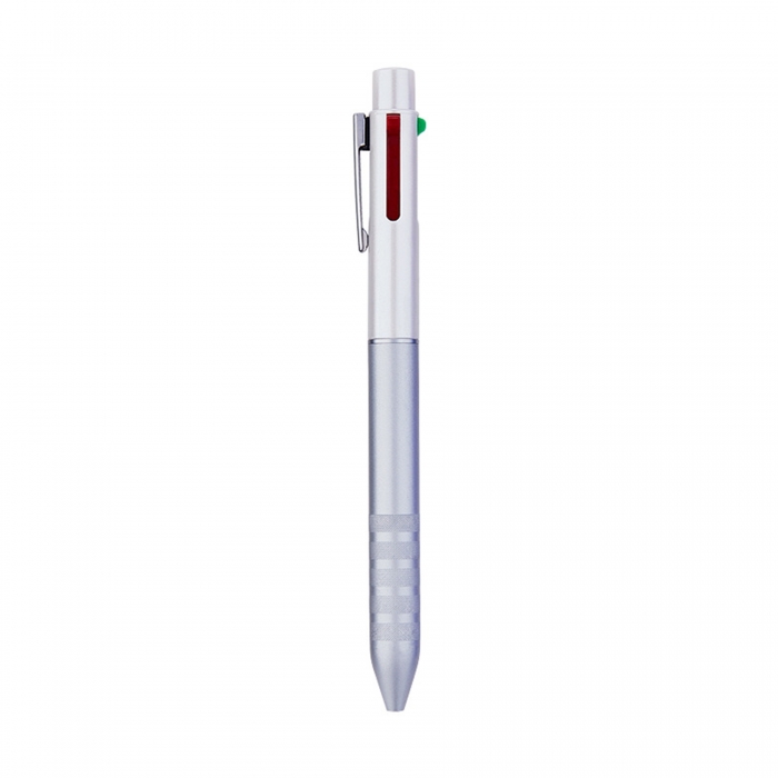 4-Color Retractable Metal Gel Pen