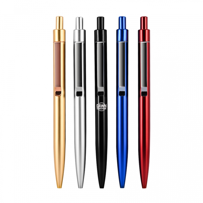 Retractable Metal Gel Pen