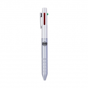 4-Color Retractable Metal Gel Pen