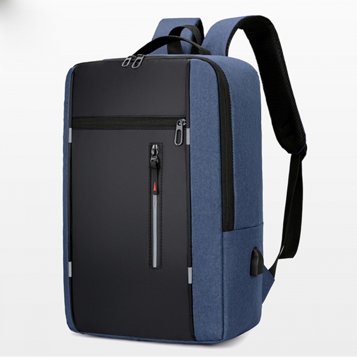 Simple Design Usb Charging Laptop Backpack