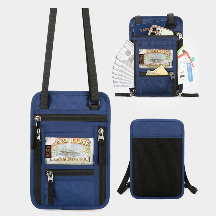 Hanging Portable Multifunctional RFID Card Bag