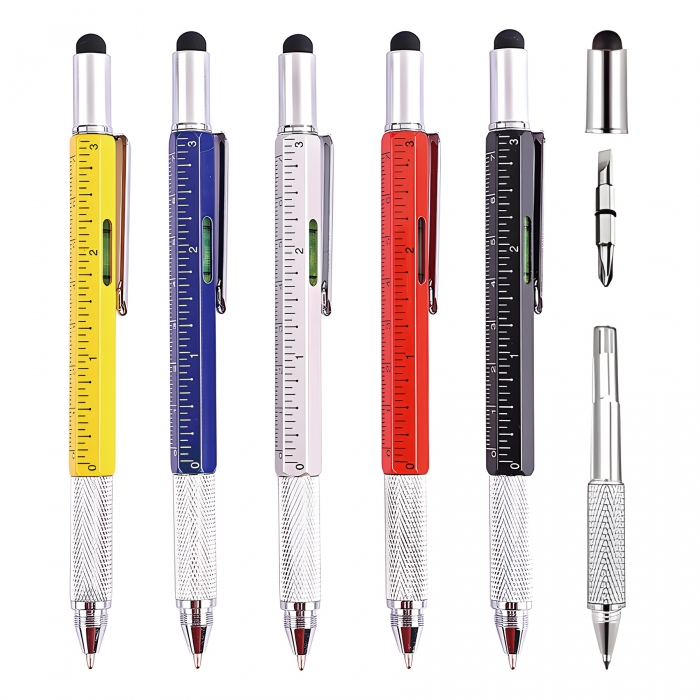 Multi Functional Multitool Ballpoint Stylus Pen