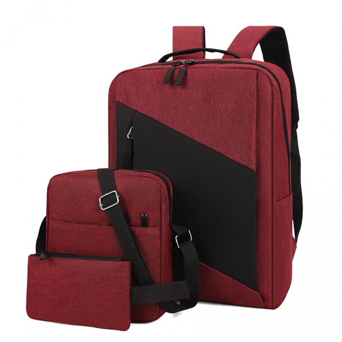 3-Piece Kit Notebook Backpack Bag