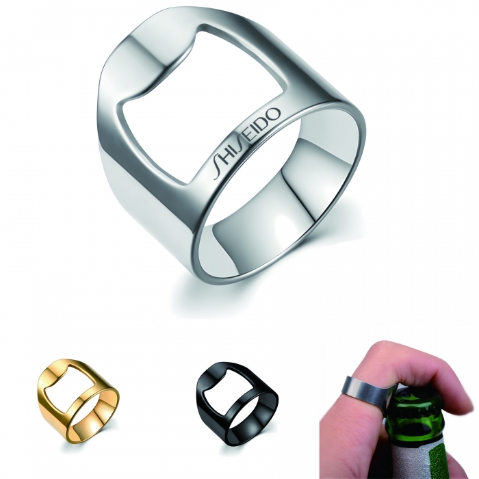 Metal Finger Ring Bottle Opener for Men & Women