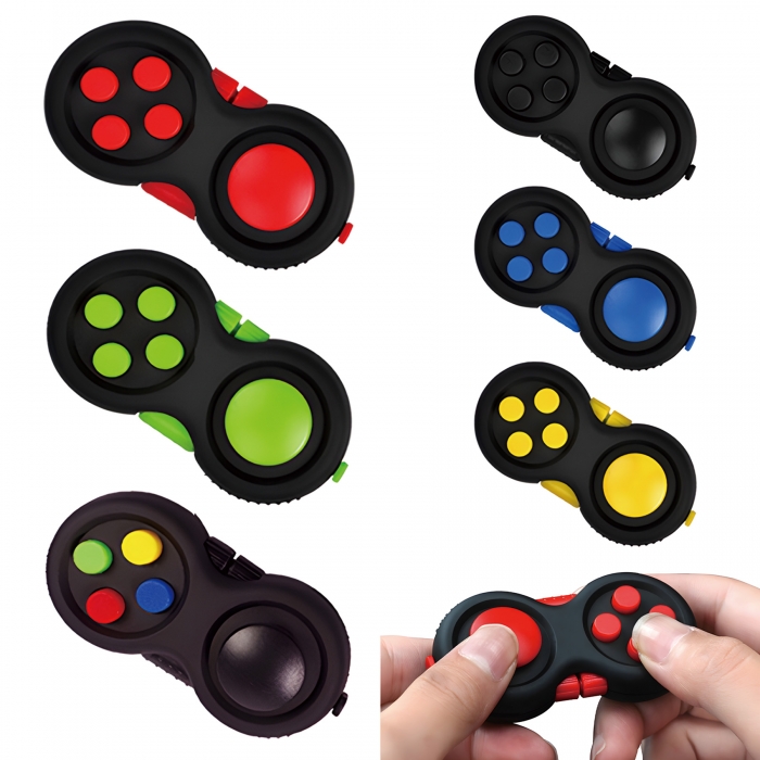 Classic Retro Portable Fidget Pad Controller Game Toy