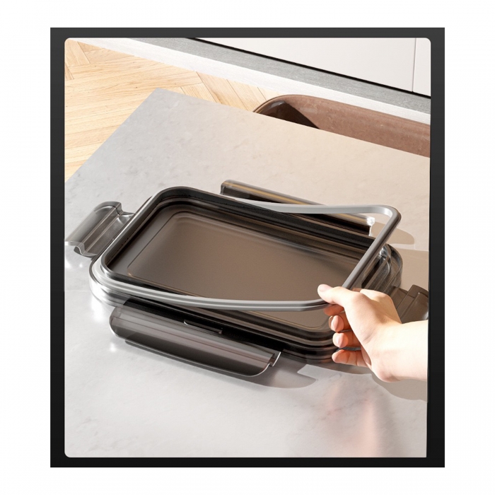 22 Oz Plastic Food Storage Box