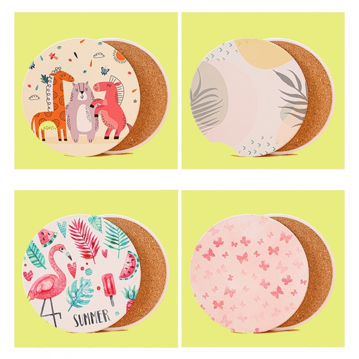 Ceramic Round Coasters