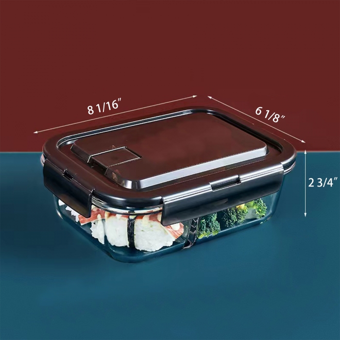 35 Oz Glass Food Storage Box