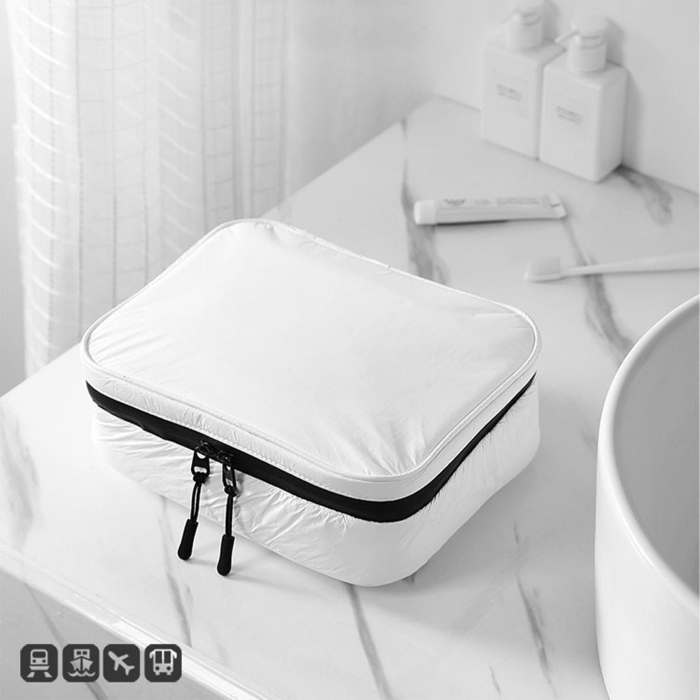 Eco-friendly Toiletry Bag w/Hanging Hook