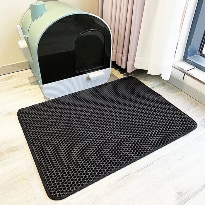 Waterproof Double-Lyer EVA Cat Litter Mat