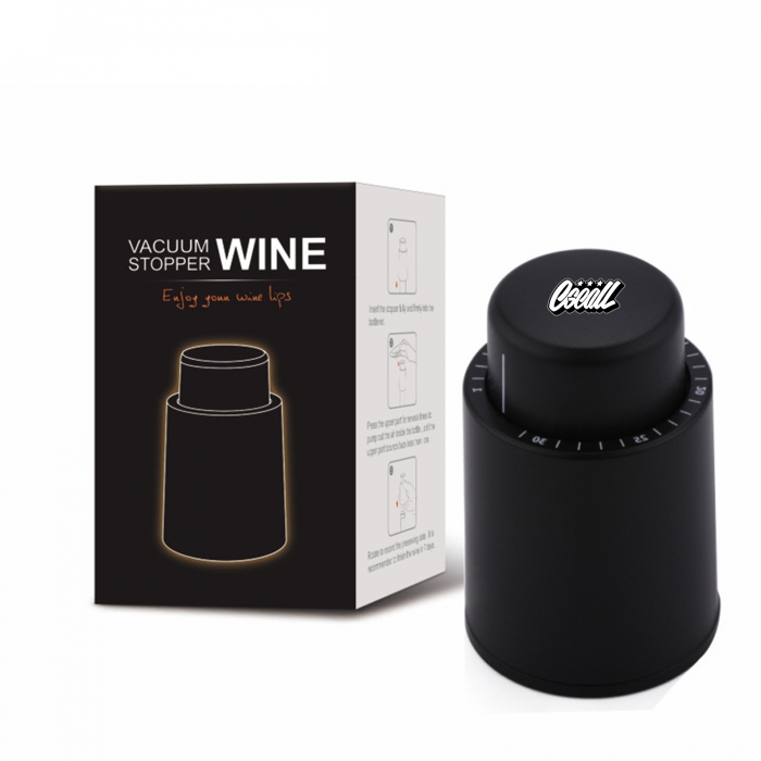 Wine Stopper with Air Release Feature