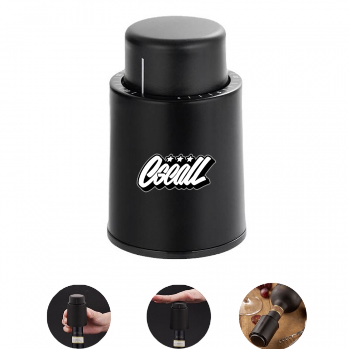 Wine Stopper with Air Release Feature