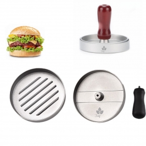 Aluminum Non-Stick Hamburger Mold