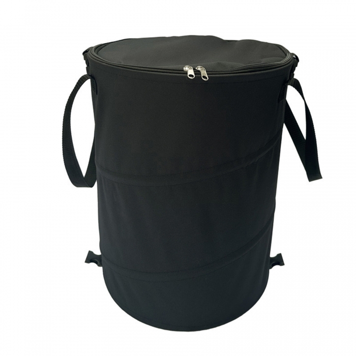 Collapsible Garden Trash Can w/Cap