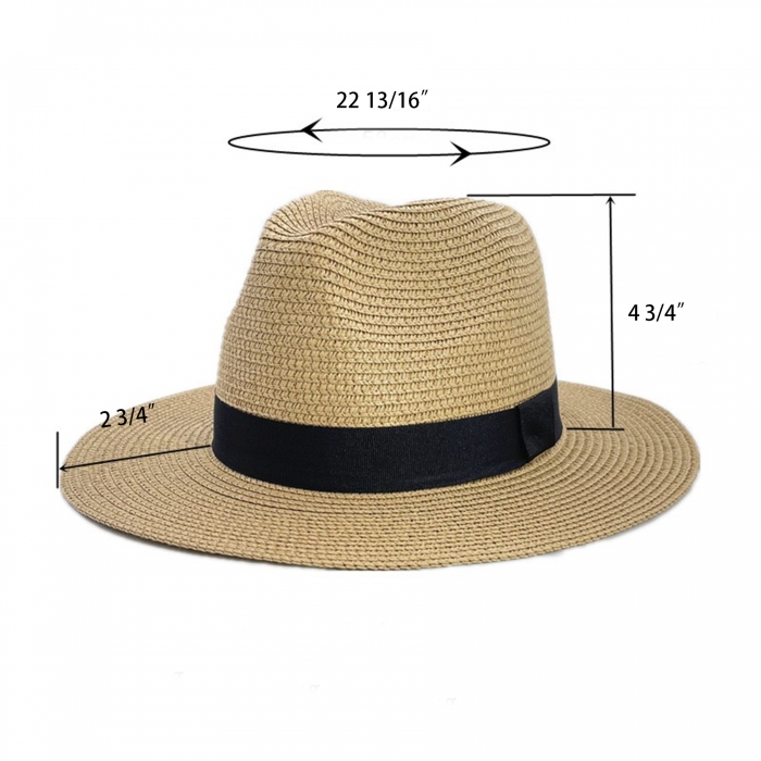 Travel Straw Panama Hat