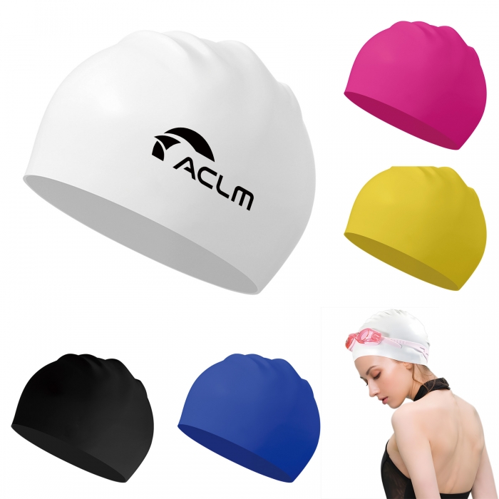 Silicone Swim Cap for Men & Women