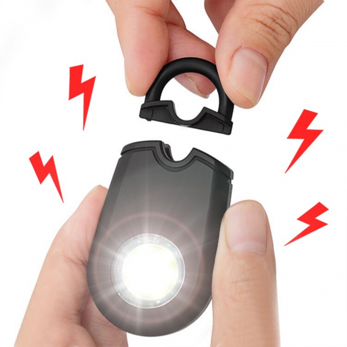 Alarm W/LED Light and Carabiner