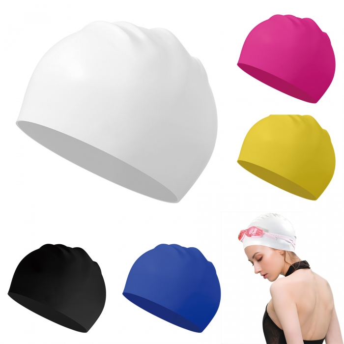 Silicone Swim Cap for Men & Women