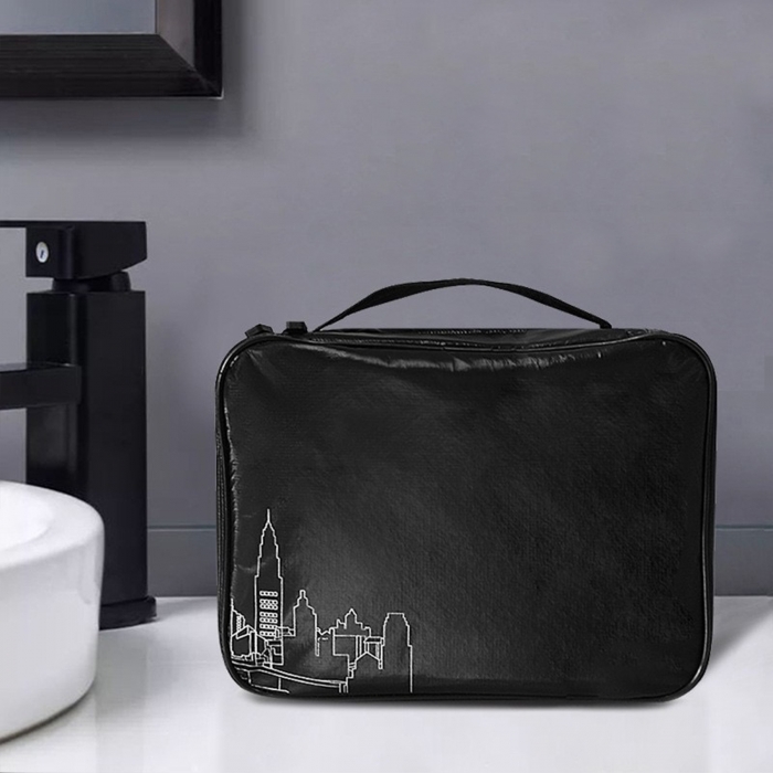 Eco-friendly Toiletry Bag w/Hanging Hook