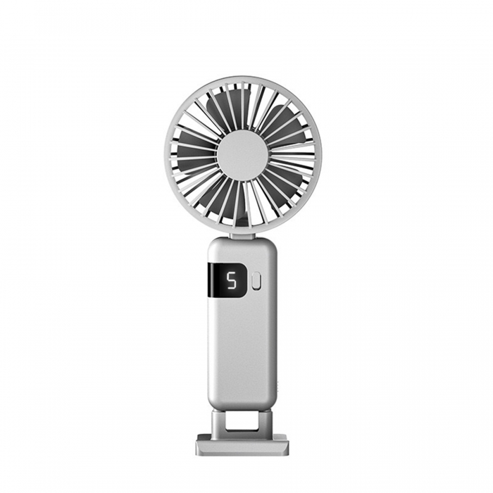 2-in-1 Fan W/Phone Stand and Hook