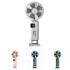 2-in-1 Fan W/Phone Stand and Hook