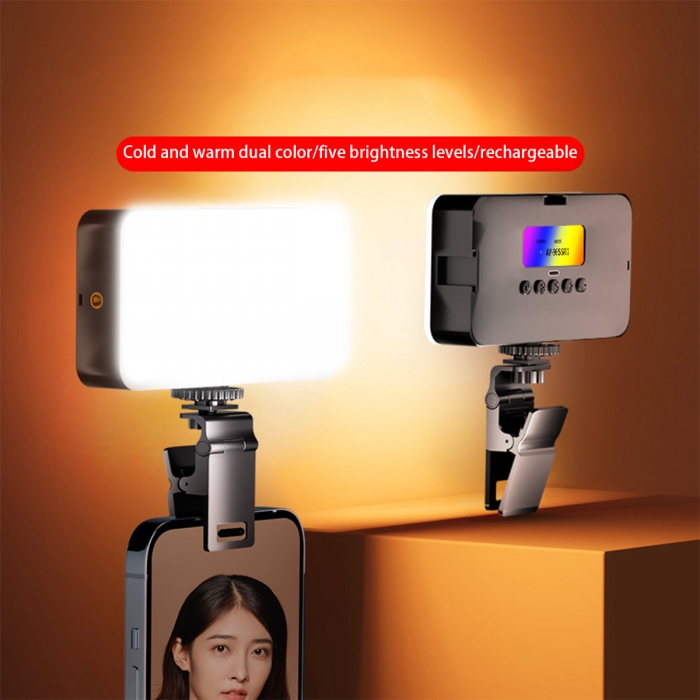 Portable Mini Fill Light With Clip