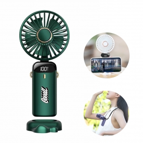 2-in-1 Fan with Phone Stand