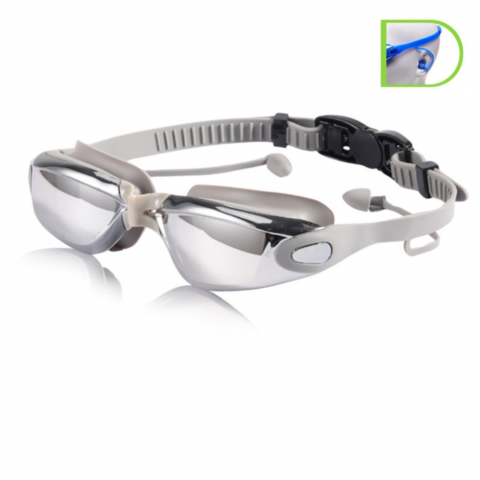 Electroplating Unisex Swimming Goggles