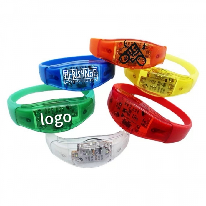 Sound-Responsive LED Wristband