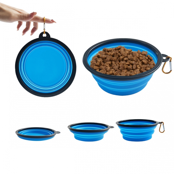 Foldable Silicone Dog Bowl