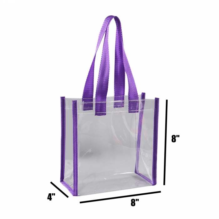 Custom Waterproof PVC Clear Tote Bag