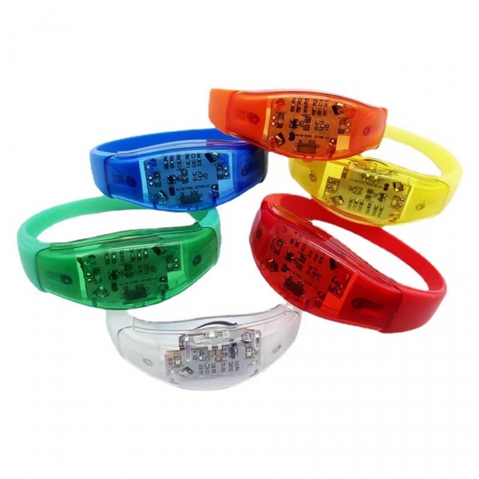 Sound-Responsive LED Wristband