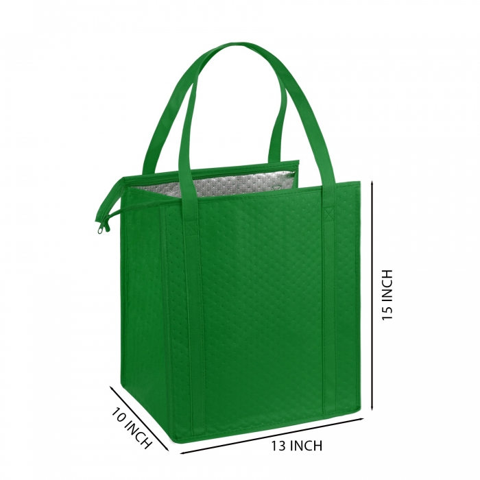 Zipper Insulated Tote Bags