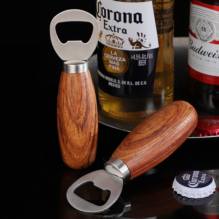 Wooden Beer Bottle Opener