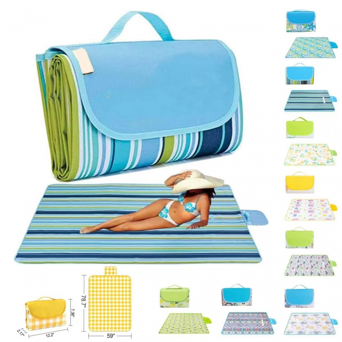 59 x 78 11/16 inch  Waterproof Picnic Mat