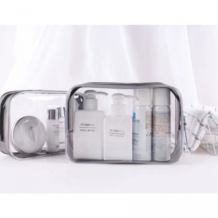 Clear PVC Toiletry Bag