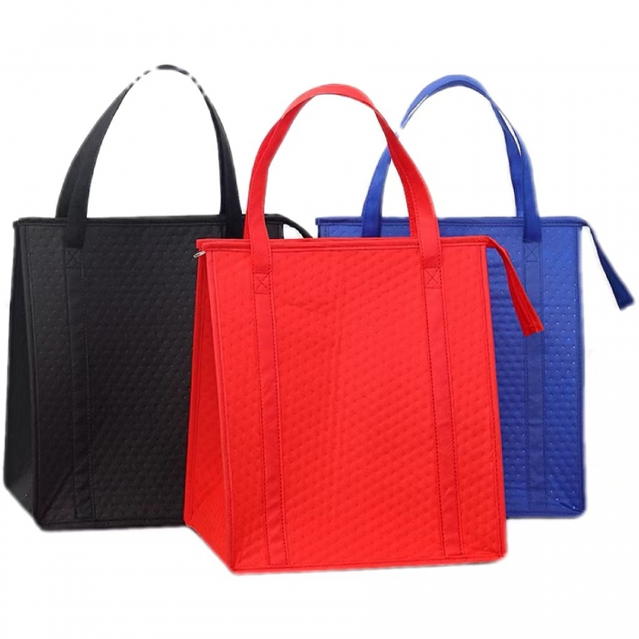 Zipper Insulated Tote Bags